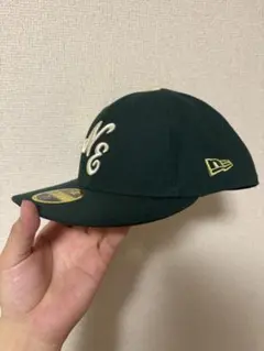 New Era 59FIFTY ダークグリーン キャップ 7 1/2