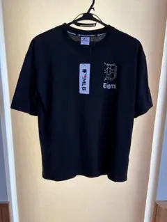 MLB D Tigers ストーン装飾 Tシャツ 黒