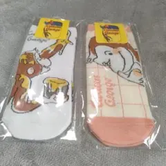 【新品未使用】おさるのジョージ　靴下　④