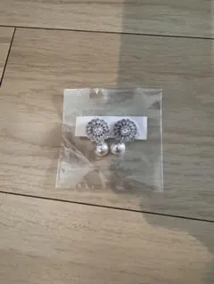ブライダルアクセサリー ピアス シルバー