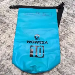 WOWSEA 防水バッグ 10L 青