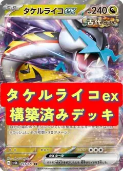 タケルライコex 構築済みデッキ