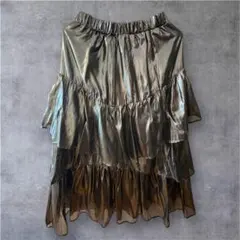 フレアスカート ティアード