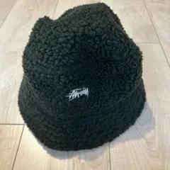 Stussy ボア　フリース　バケットハット