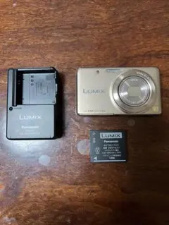 動作確認◎ ルミックス DMC-FX8 シルバー コンデジデジカメバッテリー新品 動作確認◎ ルミックス DMC-FX8 シルバー コンデジデジカメ