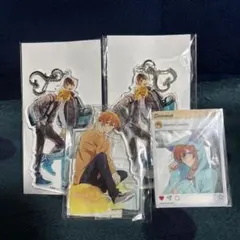 平野と鍵浦ビッグアクリルキーホルダー・佐々木と宮野アクリルスタンド・クリアカード