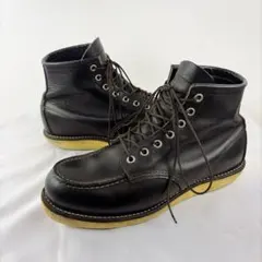 RED WING 9075 モックトゥ 26cm US8D ブラック 黒のサムネイル