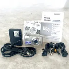 OLYMPUS オリンパス　FE-220D デジタルカメラ 本体 付属品付