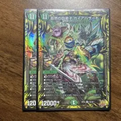 自然の四君子 ガイアハザード　Aシク SR 2枚セット