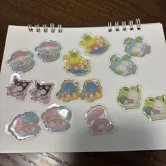 最終値下げ！　おすそ分け　サンリオ　シール　15枚　ラメ入り
