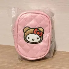 タイトー限定　ハローキティ　Myハローキティキルト刺繍ポーチ
