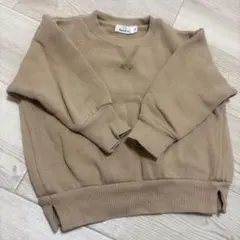 MANON ベージュ トレーナー 90