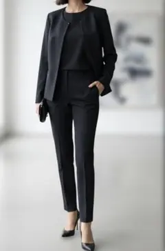 アンタイトル　ノーカラージャケット