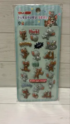 トムとジェリー ぷくぷくシール PUKUPUKU SEAL