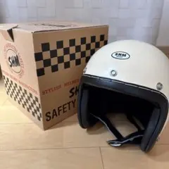 SHM HELMET ジェットヘルメット アイボリーのサムネイル