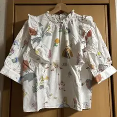 Disney SERIES CREATED moussy フリルブラウス