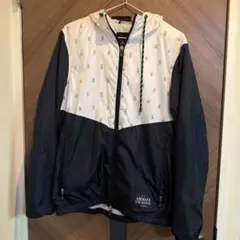 ARMANI EXCHANGE ウィンドブレーカー ネオンイエロー 海外サイズM