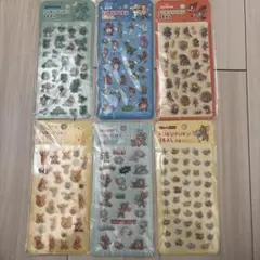 ぷくぷくシール ディズニー トムジェリ 6セット