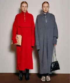 maison special マルチウェイレイヤードニットワンピ