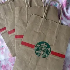 Starbucks ショッパー 紙袋 3枚セットのサムネイル