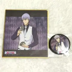 BLEACH 市丸ギン WEBくじ 缶バッジ 色紙 まとめ売り