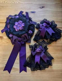 GWセール ヘッドドレス＆お袖留め