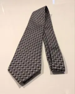 FENDI フェンディ ネクタイ グレー 総柄
