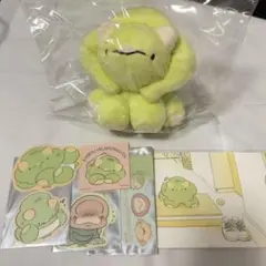 恐竜はじめました ぬいぐるみマスコット ステッカー ポストカード