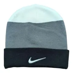 90s 00s Y2K Nike ニット帽 トリコロールデザイン