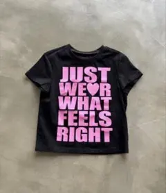 SHAGGIE ロゴプリント Tシャツ ブラックのサムネイル