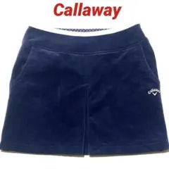 Callaway ゴルフスカート コーデュロイ　ネイビー　S