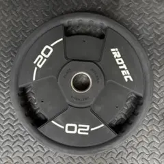 アイロテック PU オリンピックプレート　20kg ベンチプレス　ホームジム
