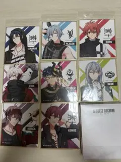 アイナナ　ダンマカ　色紙8枚セット(A賞)