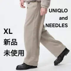 完売品 UNIQLO NEEDLES フリースワイドパンツ