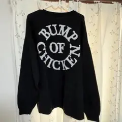 BUMP OF CHICKEN Logo Knitwear BLACK サイズL - メルカリ
