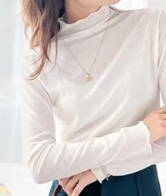 極美品 classicalelf クラシカルエルフ シアー素材トップス XL