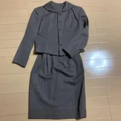 グレー ストライプ スーツセット