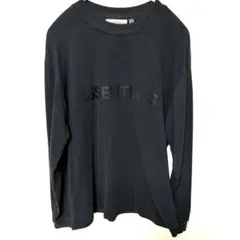 美品　Fear of God ESSENTIALS [長袖tシャツ] Sブラック
