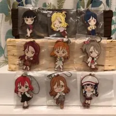 ラブライブサンシャイン 晴れ着 一番くじ ラバーストラップ ラバスト 全9種 ☆