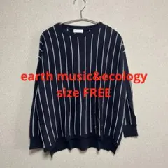 earth music&ecology ニット