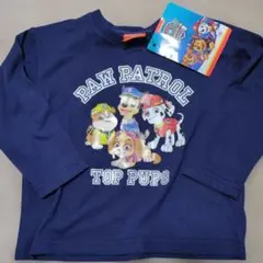 PAW PATROL 長袖カットソー 110 ネイビー