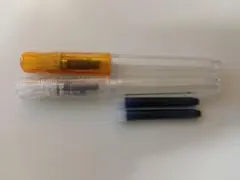 PILOT kakuno 万年筆 2本セット インク付き　中字Mのサムネイル