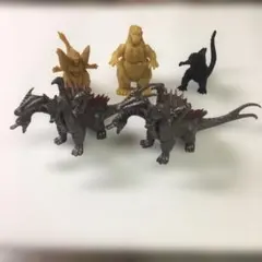 ゴジラ キングギドラ などなど フィギュアセット 6体 大幅お値下げしま