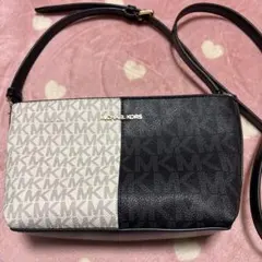 MICHAEL KORS ショルダーバッグ ホワイト/ブラック