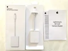 Apple純正【Lightning-SDカードカメラリーダー】