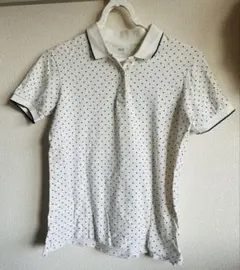 UNIQLO ドット柄ポロシャツ Mサイズ