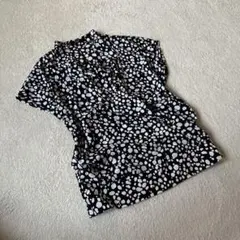 美品 VICKY ビッキードット柄カシュクールブラウスMのサムネイル