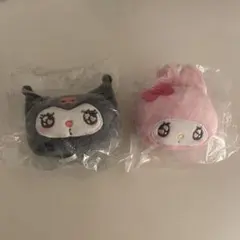 鳴らしてピッピ！音がなる♪ マスコットぬいぐるみ　エモきゅん マイメロ クロミ