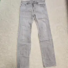 DSQUARED2 デニムパンツ グレー ダメージ加工のサムネイル