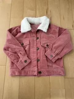 branshes ピンク コーデュロイジャケット 110